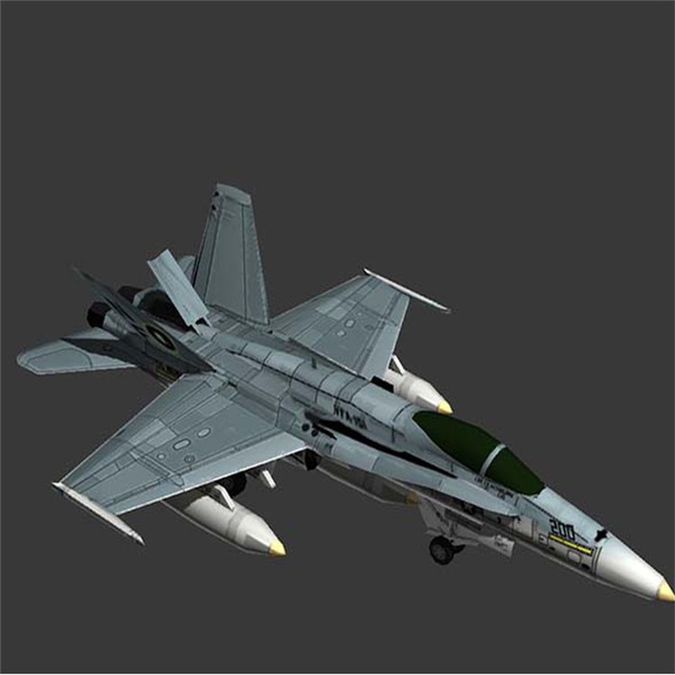 合川3D舰载战斗机模型